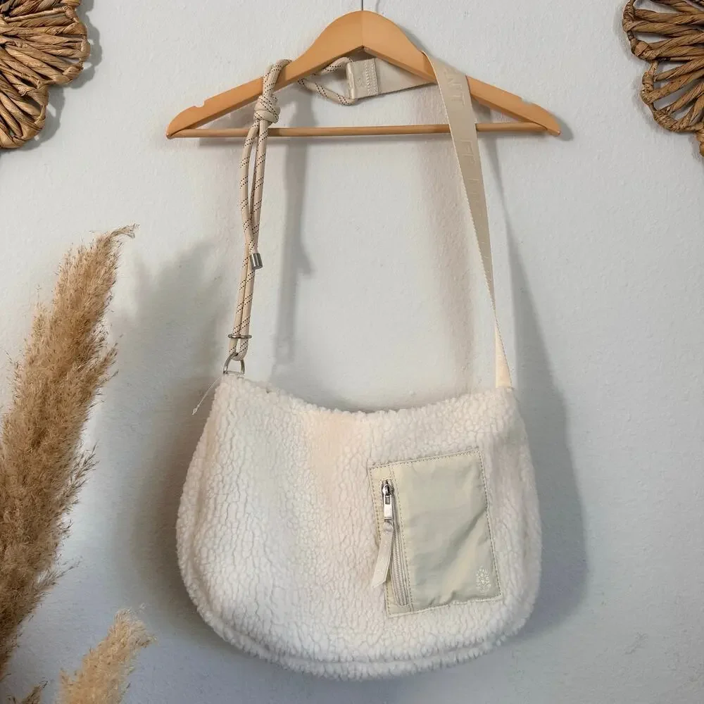 Free People slopes sherpa sling bag